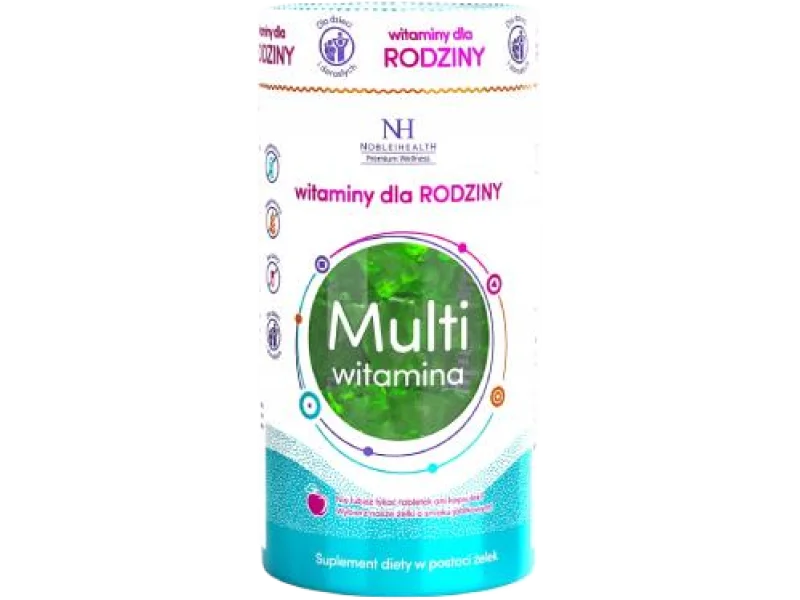 Witaminy dla rodziny NOBLE HEALTH, żelki