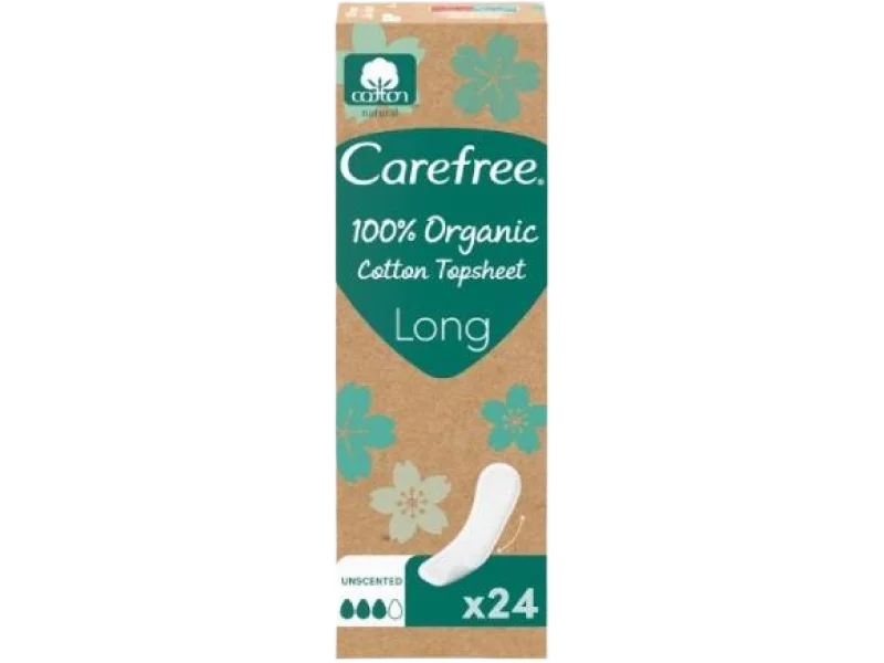 Wkładki higieniczne CAREFREE Organic Cotton Topsheet