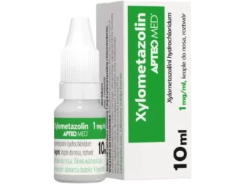 Zdjęcie produktu Xylometazolin Apteo Med 0,1%, krople do nosa, 0,1%