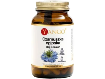 Zdjęcie produktu YANGO Czarnuszka Egipska Olej z Nasion, kapsułki, 500 mg