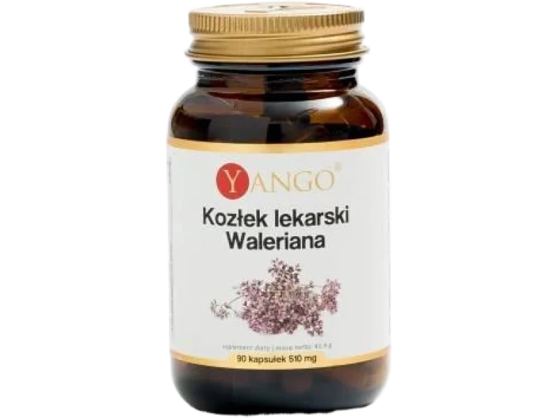 YANGO Kozłek lekarski – Waleriana, kapsułki, 420 mg