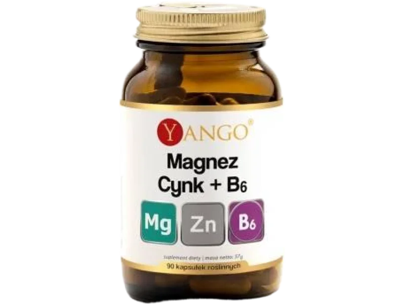 Yango Magnez + Cynk + B6, kapsułki