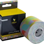 YellowTAPE Taśma do kinesiotapingu pastelowy abstrakt, taśma kinezjologiczna