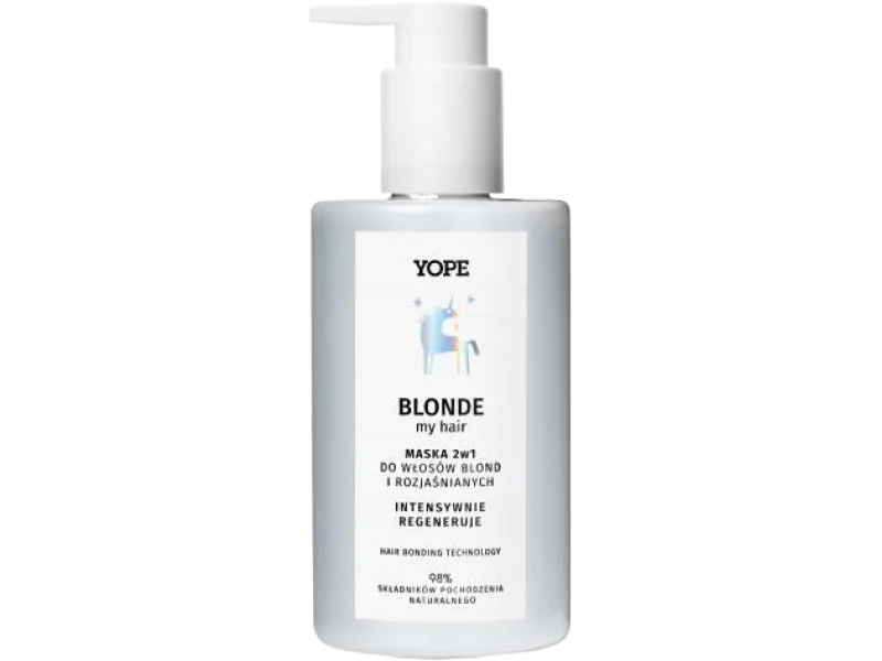 YOPE Blonde My Hair Maska do włosów 2w1