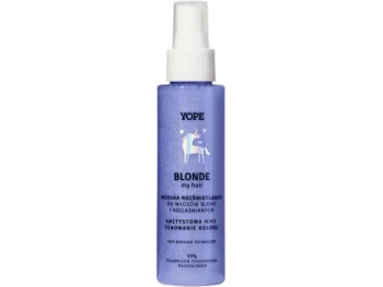 Zdjęcie produktu YOPE Blonde My Hair rozświetlająca mgiełka do włosów blond i rozjaśnianych Ametyst