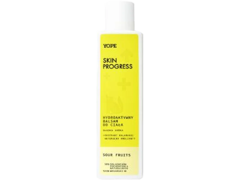 YOPE Skin Progress Hydroaktywny Balsam do ciała Gładka Skóra – Sour Fruits