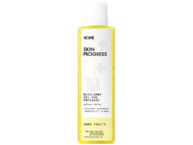YOPE Skin Progress Micelarny żel pod prysznic SOUR FRUITS