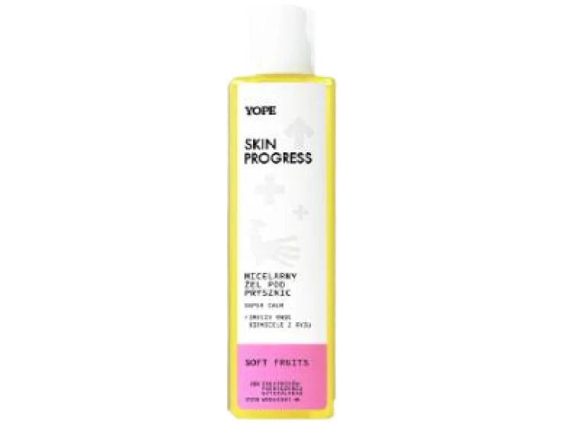 YOPE Skin Progress Super Calm micelarny żel pod prysznic SOFT FRUITS
