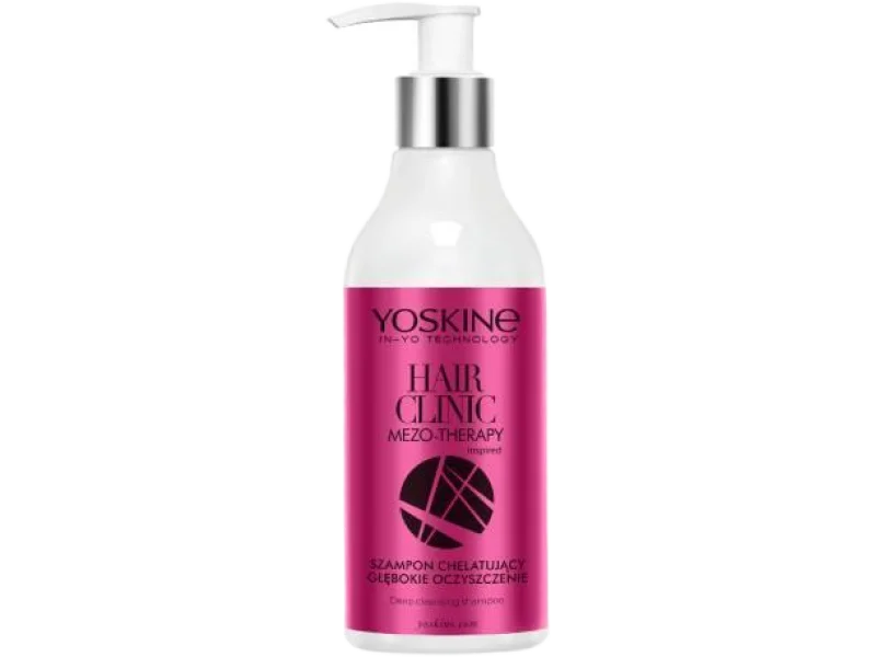 YOSKINE Hair Clinic Mezo-Therapy Szampon chelatujący Głębokie oczyszczenie
