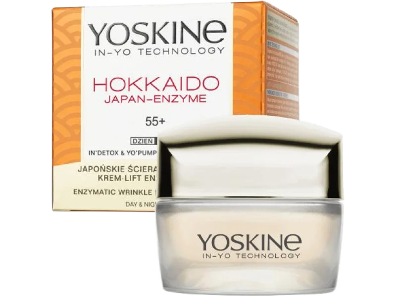 YOSKINE Hokkaido Japan-Enzyme Krem do twarzy na dzień i noc 55+ z enzymem z dyni