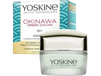 Zdjęcie produktu YOSKINE Okinawa Green Caviar 60+ Japoński filler-lifting Krem wypełniający zmarszczki na dzień i na noc