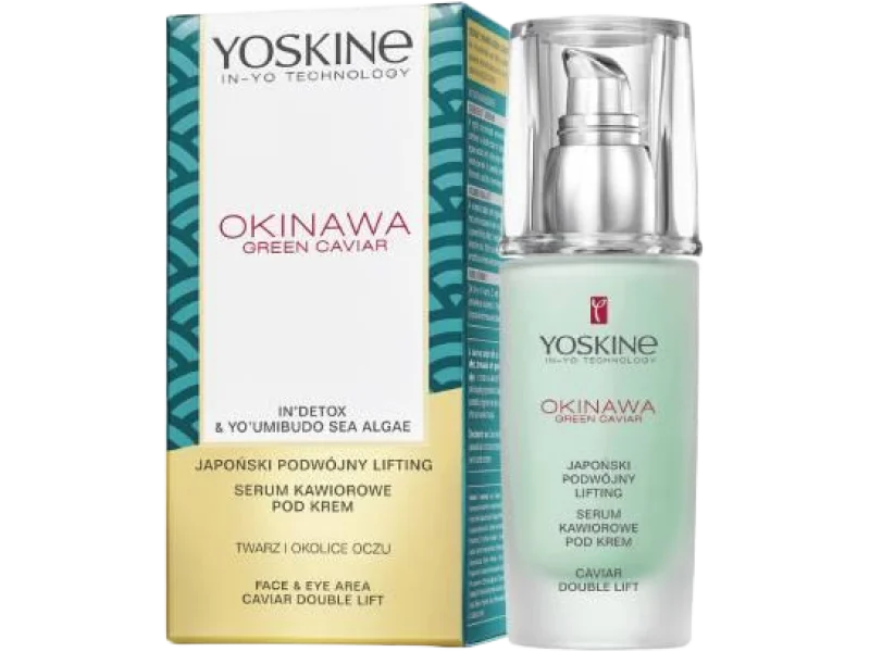 YOSKINE Okinawa Green Caviar Japoński podwójny lifting Serum kawiorowe pod krem