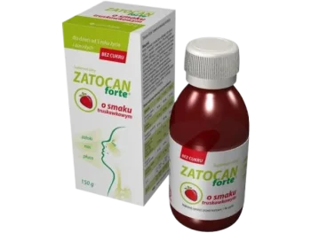 Zdjęcie produktu Zatocan Forte o smaku truskawkowym, syrop