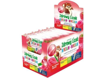 Zdrowy Lizak Mniam-Mniam malina