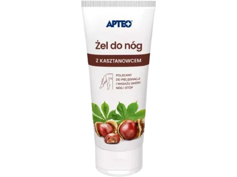 Żel do nóg z kasztanowcem APTEO, żel