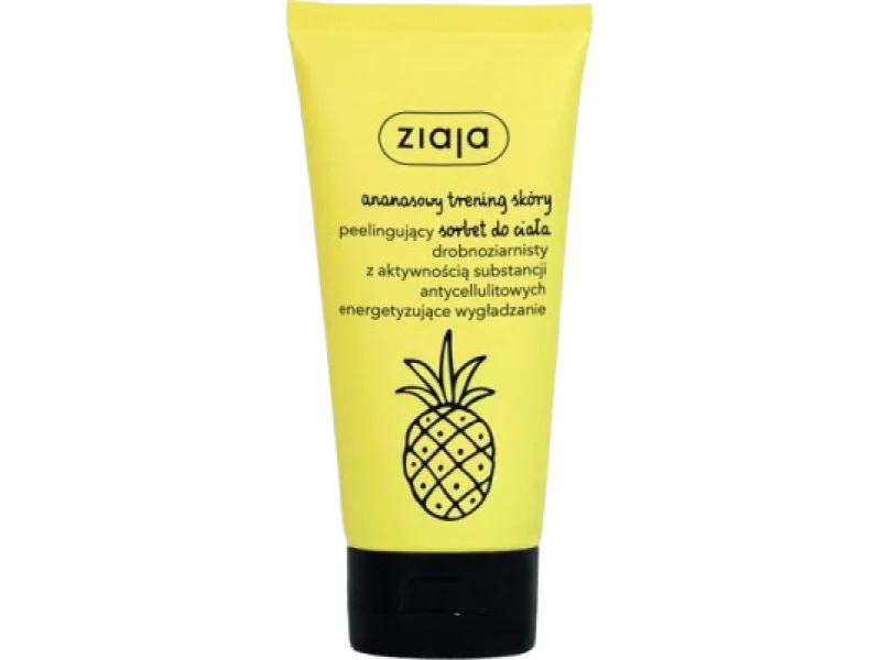 ZIAJA Ananasowy Sorbet peelingujący do ciała