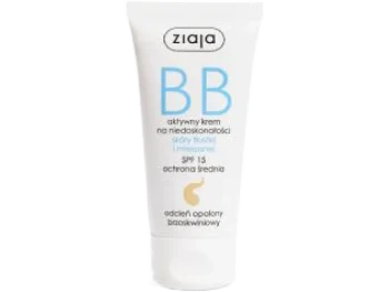 Zdjęcie produktu ZIAJA BB Aktywny krem na niedoskonałości skóra tłusta i mieszana (odcień opalony)