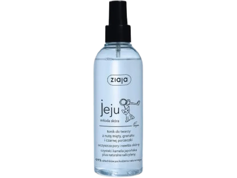 ZIAJA JEJU MŁODA SKÓRA Tonik do twarzy, spray