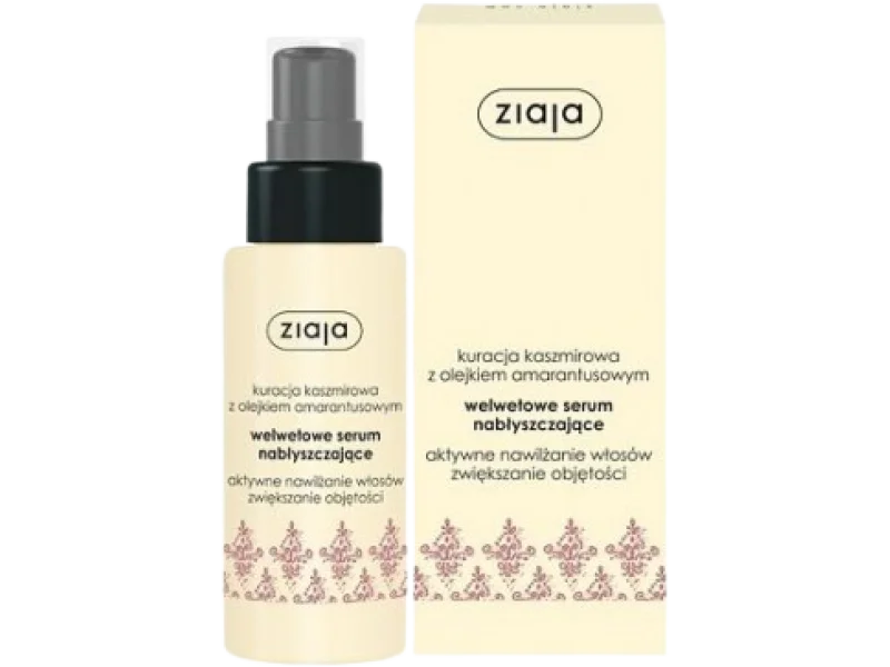 ZIAJA KASZMIR Welwetowe serum nabłyszczające do włosów