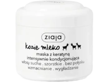ZIAJA Kozie Mleko Maska do włosów z keratyną