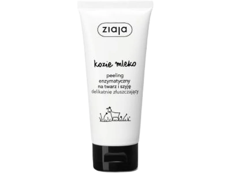 ZIAJA KOZIE MLEKO Peeling enzymatyczny na twarz i szyję