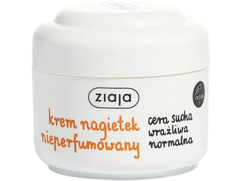 ZIAJA Krem nagietkowy z witaminą E nieperfumowany