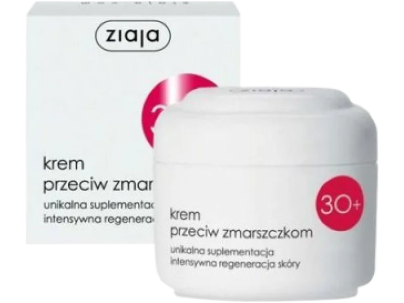 ZIAJA Krem półtłusty przeciwzmarszczkowy 30+