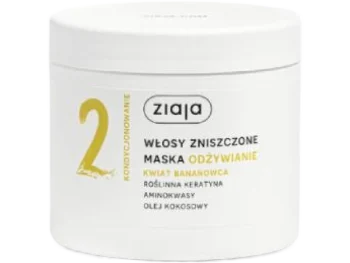 Zdjęcie produktu ZIAJA KWIAT BANANOWCA Maska do włosów Odżywianie włosy zniszczone