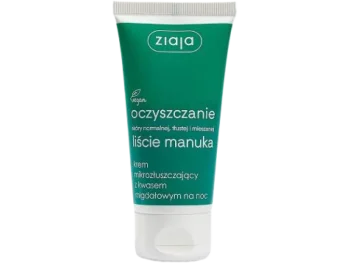 Zdjęcie produktu ZIAJA Manuka Krem mikrozłuszczający z kwasem migdałowym na noc