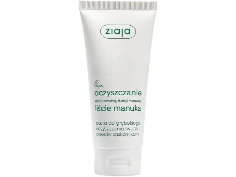 ZIAJA Manuka pasta do głębokiego oczyszczania twarzy