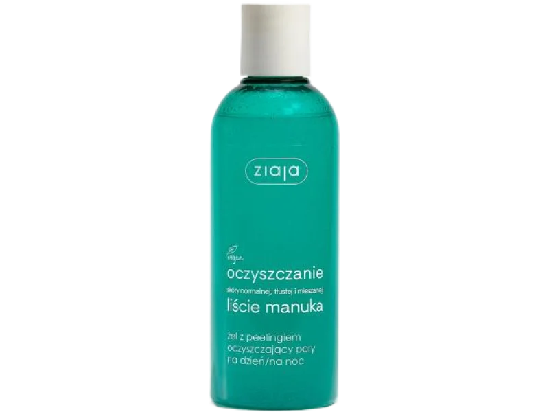 ZIAJA Manuka Żel z peelingiem oczyszczający pory, żel
