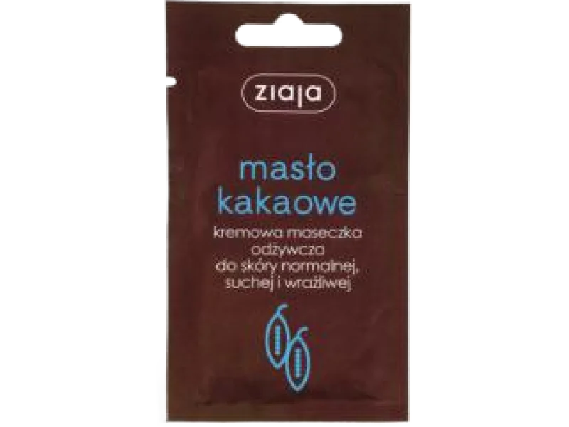 ZIAJA MASŁO KAKAOWE Kremowa Maseczka odżywcza, maska