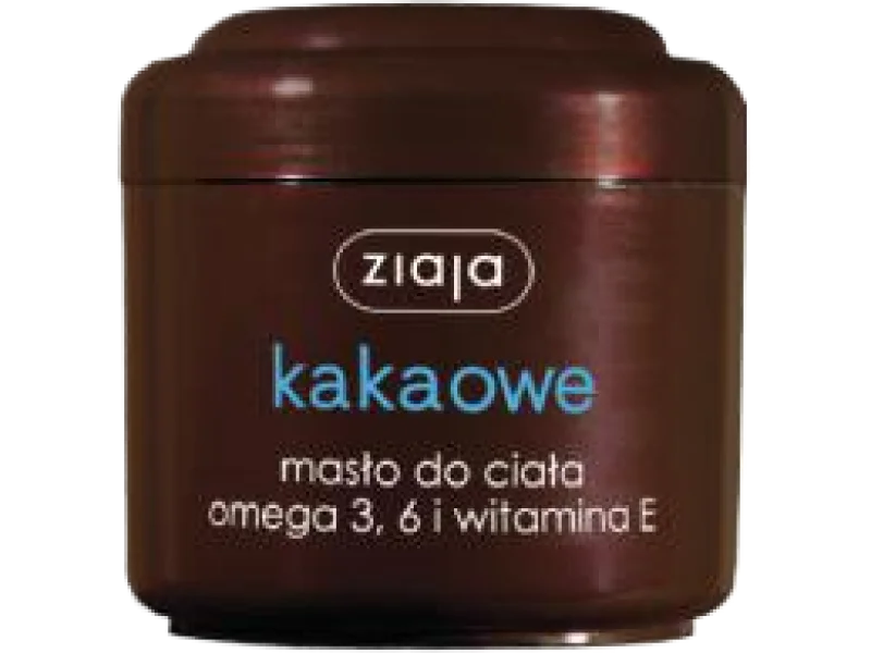 ZIAJA Masło Kakaowe Masło do ciała omega 3, 6 i witamina E