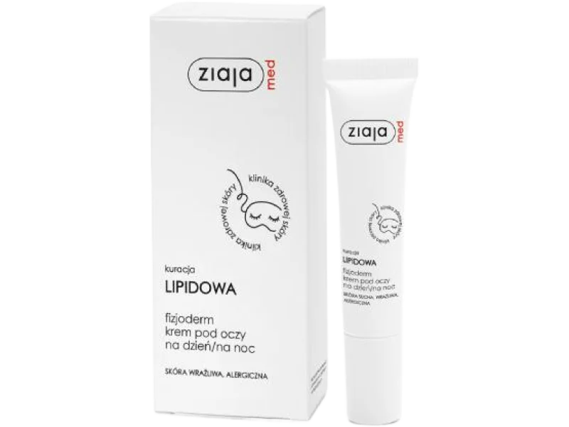ZIAJA MED LIPIDOWA FIZJODERM Ochronny krem pod oczy