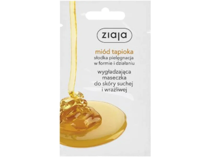 ZIAJA MIÓD TAPIOKA Maseczka do twarzy, maska