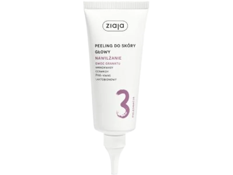 ZIAJA OWOC GRANATU Nawilżenie Peeling do skóry głowy