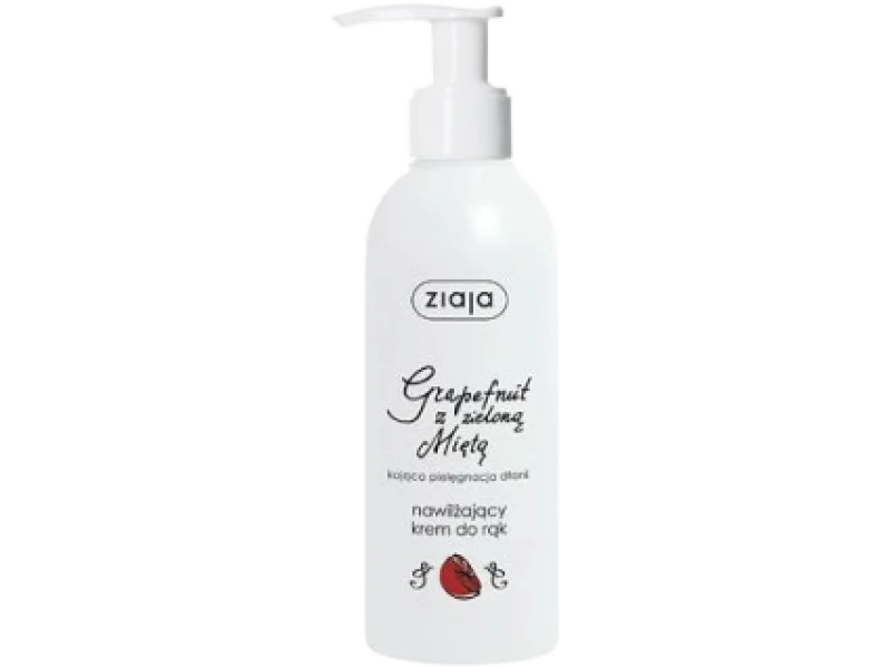 ZIAJA Pielęgnacyjny krem do rąk grapefruit z zieloną miętą