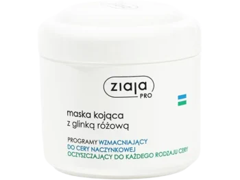 ZIAJA PRO Maska Kojąca z Glinką Różową