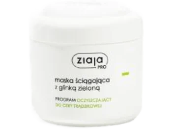 ZIAJA PRO maska ściągająca z glinką zieloną