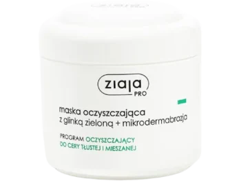 Zdjęcie produktu ZIAJA PRO Oczyszczająca maska z glinką zieloną + mikrodermabrazja