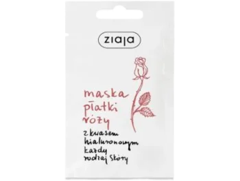 Zdjęcie produktu ZIAJA RÓŻANA Maseczka młodości z kwasem hialuronowym, maska