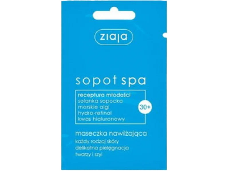ZIAJA SOPOT SPA Maseczka nawilżająca, maska