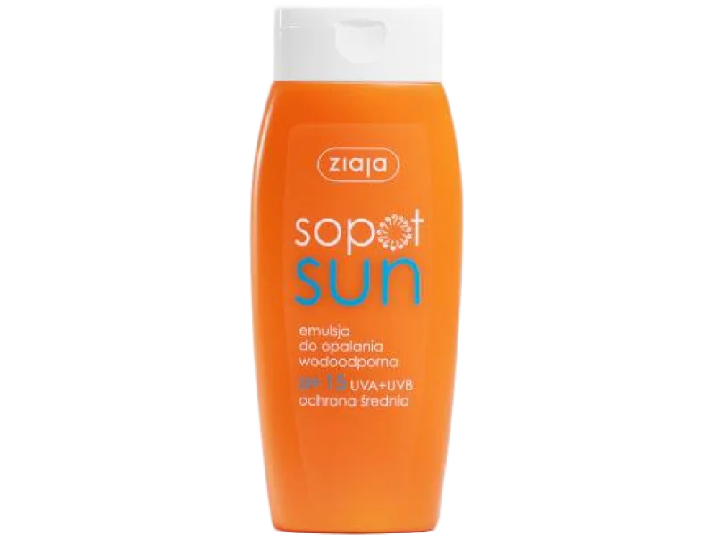 ZIAJA SOPOT SUN Emulsja do opalania SPF15