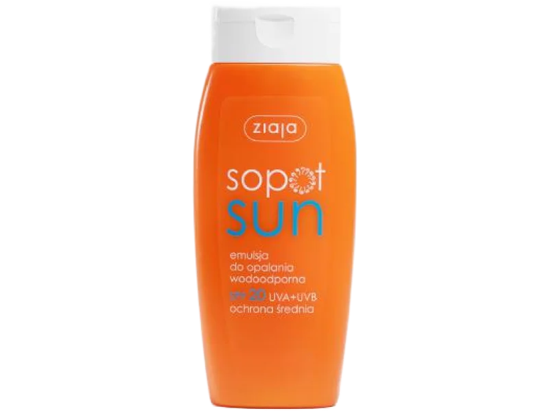 ZIAJA SOPOT SUN Emulsja do opalania SPF20