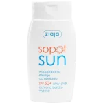 ZIAJA SOPOT SUN Emulsja do opalania wodoodporna SPF50+, emulsja na skórę