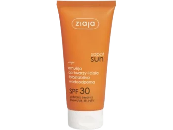 Zdjęcie produktu ZIAJA Sopot Sun Emulsja do twarzy i ciała fotostabilna wodoodporna SPF30