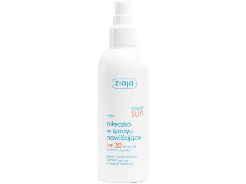 ZIAJA SOPOT SUN Mleczko nawilżające SPF 30 UVA + UVB