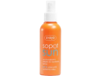 Zdjęcie produktu ZIAJA SOPOT SUN, wodoodporny olejek do opalania SPF 6, spray