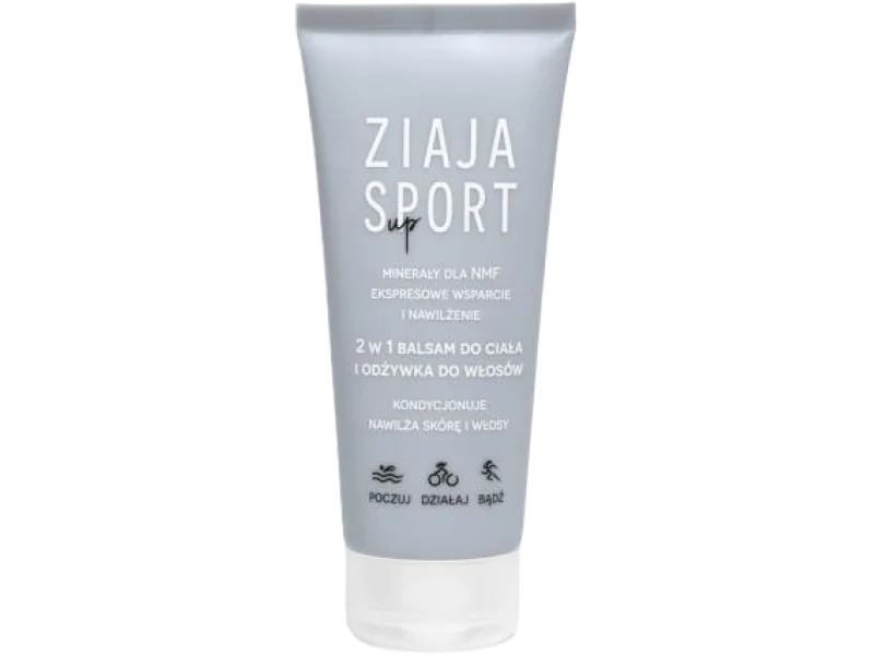 Ziaja Sport 2w1 Balsam do ciała i odżywka do włosów