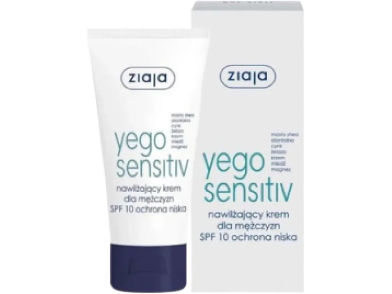 ZIAJA YEGO SENSITIV Krem nawilżający SPF10